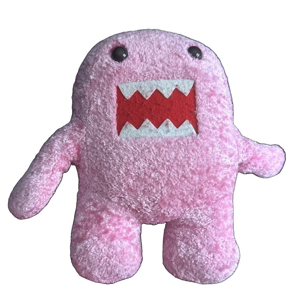 Domo Plush Pink Fuzzy RARE 9" NANCO 2011